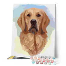 Load image into Gallery viewer, paint by numbers | Brown Dog Spirit | animals dogs intermediate | FiguredArt