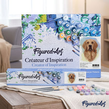 Load image into Gallery viewer, paint by numbers | Brown Dog Spirit | animals dogs intermediate | FiguredArt