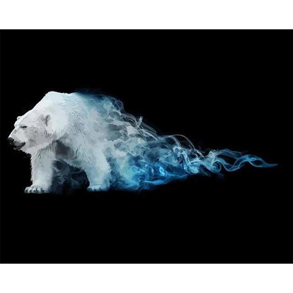 paint by numbers | Polar Force | animals bears easy | FiguredArt