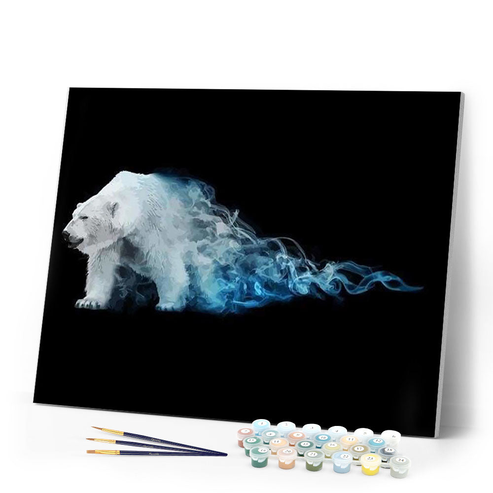 paint by numbers | Polar Force | animals bears easy | FiguredArt