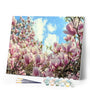 paint by numbers | Magnolias | flowers intermediate | FiguredArt