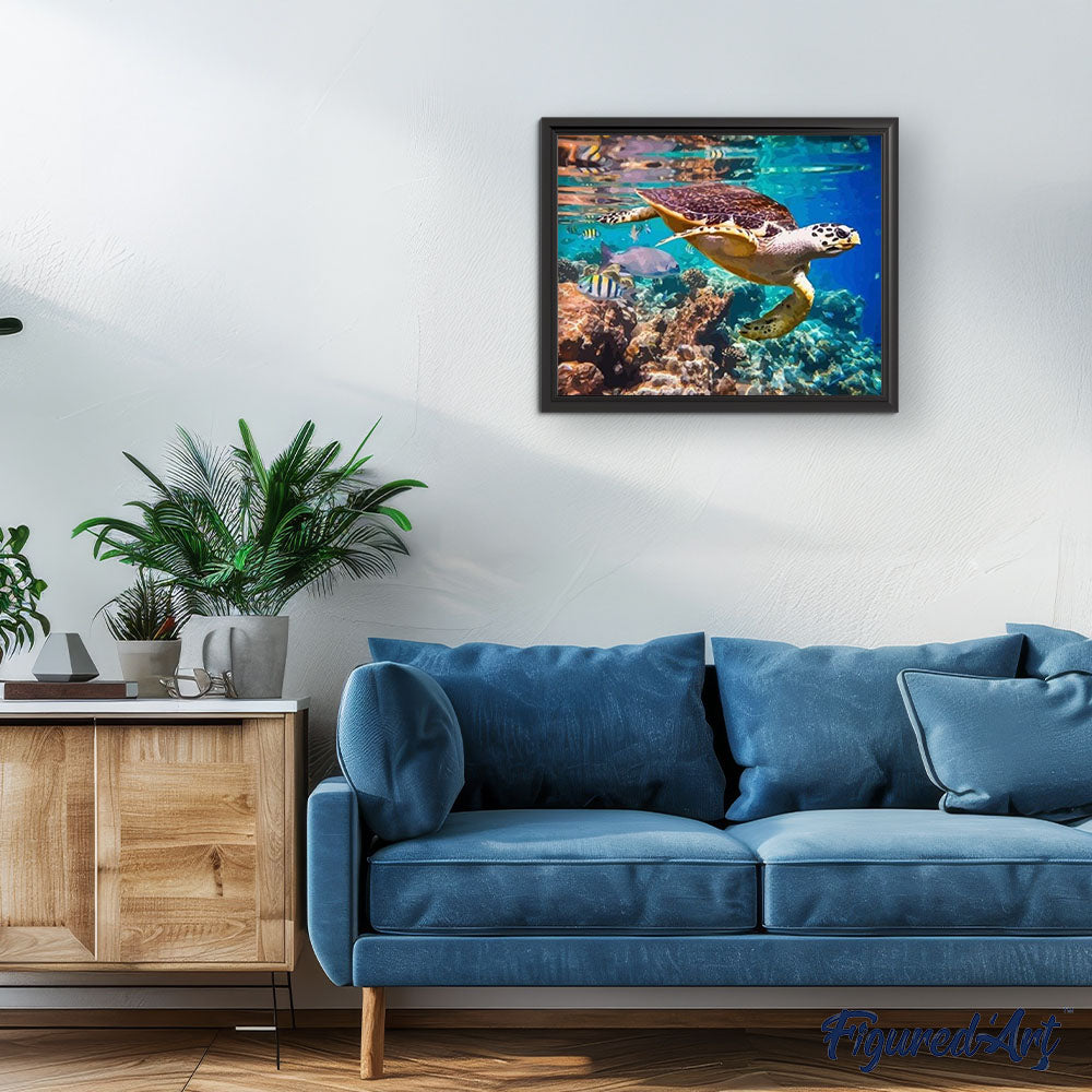 paint by numbers | Turtles in your Environment | advanced animals turtles | FiguredArt