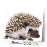 paint by numbers | Hedgehog | animals hedgehogs intermediate | FiguredArt