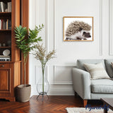 paint by numbers | Hedgehog | animals hedgehogs intermediate | FiguredArt
