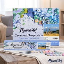 Load image into Gallery viewer, paint by numbers | Three Giraffes | animals giraffes intermediate landscapes | FiguredArt