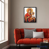 paint by numbers | Virgin and Child | easy religion | FiguredArt