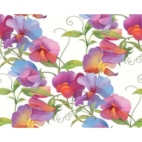 paint by numbers | Full of flowers | easy flowers | FiguredArt