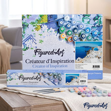 Load image into Gallery viewer, paint by numbers | Greece Seaview | easy landscapes | FiguredArt