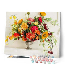 Load image into Gallery viewer, paint by numbers | Colorful Flowers | easy flowers | FiguredArt