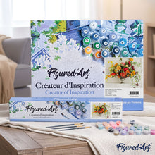 Load image into Gallery viewer, paint by numbers | Colorful Flowers | easy flowers | FiguredArt