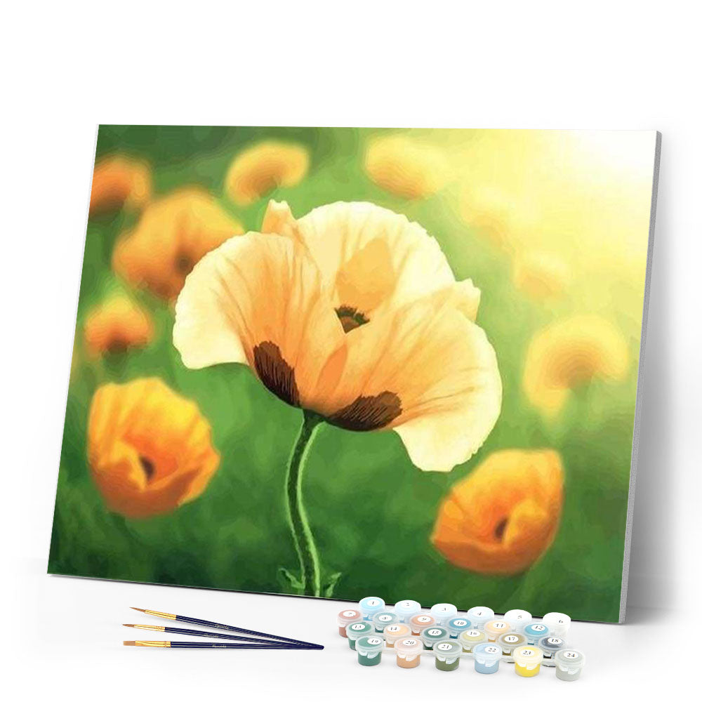 paint by numbers | Tulips in full bloom | flowers intermediate | FiguredArt