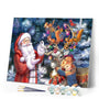 paint by numbers | Santa Claus Christmas Time | advanced christmas | FiguredArt