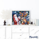 paint by numbers | Santa Claus Christmas Time | advanced christmas | FiguredArt