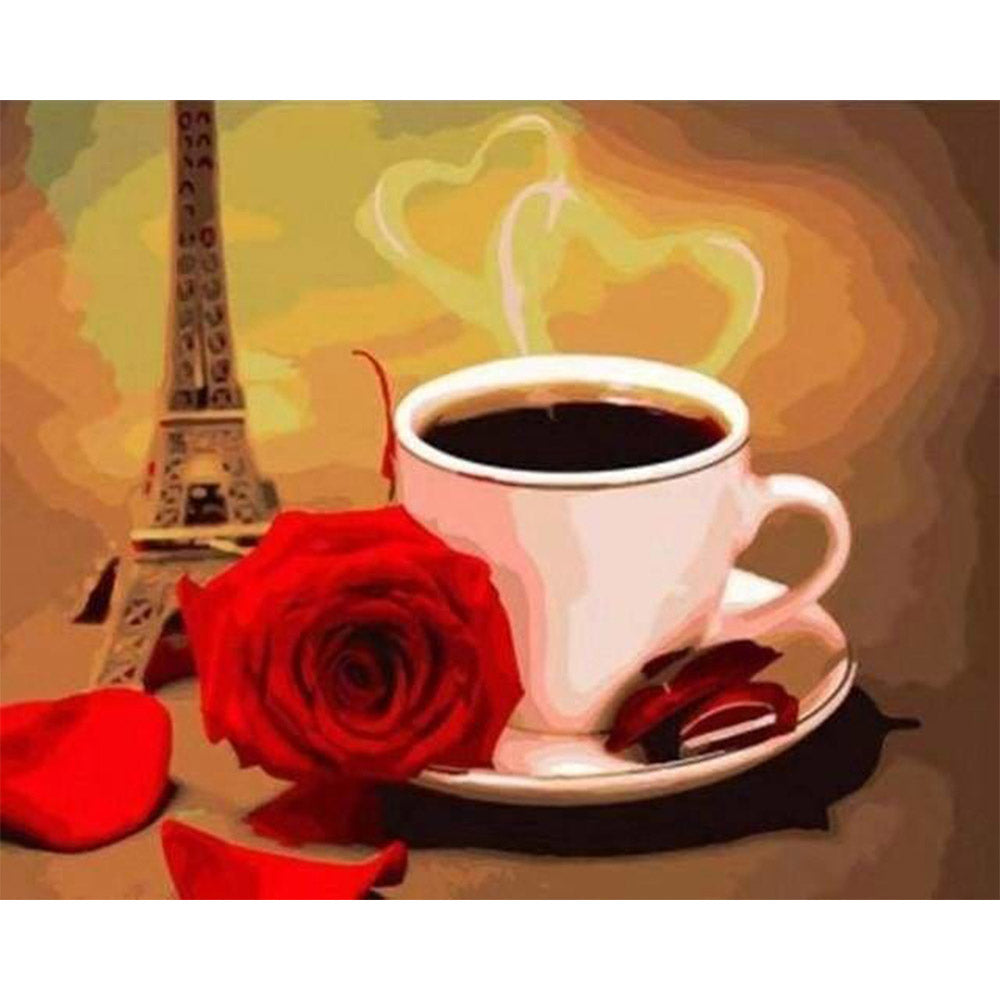 paint by numbers | Rose Café | intermediate romance | FiguredArt
