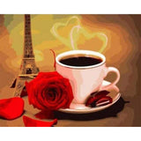 paint by numbers | Rose Café | intermediate romance | FiguredArt