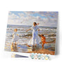 paint by numbers | Beach Play | advanced landscapes romance | FiguredArt