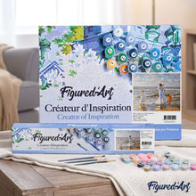 Load image into Gallery viewer, paint by numbers | Beach Play | advanced landscapes romance | FiguredArt