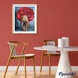 paint by numbers | Ballerina Flower Shaped | dance easy flowers | FiguredArt