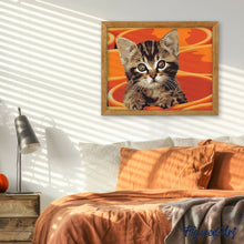 Load image into Gallery viewer, paint by numbers | Painting Small Cat | animals cats easy | FiguredArt