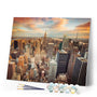 paint by numbers | Sunset New York | advanced cities | FiguredArt