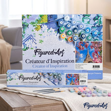 Load image into Gallery viewer, paint by numbers | Eiffel Tower with Flowers | advanced cities flowers | FiguredArt
