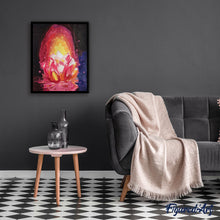 Load image into Gallery viewer, paint by numbers | Light Floating Lotus | advanced flowers | FiguredArt