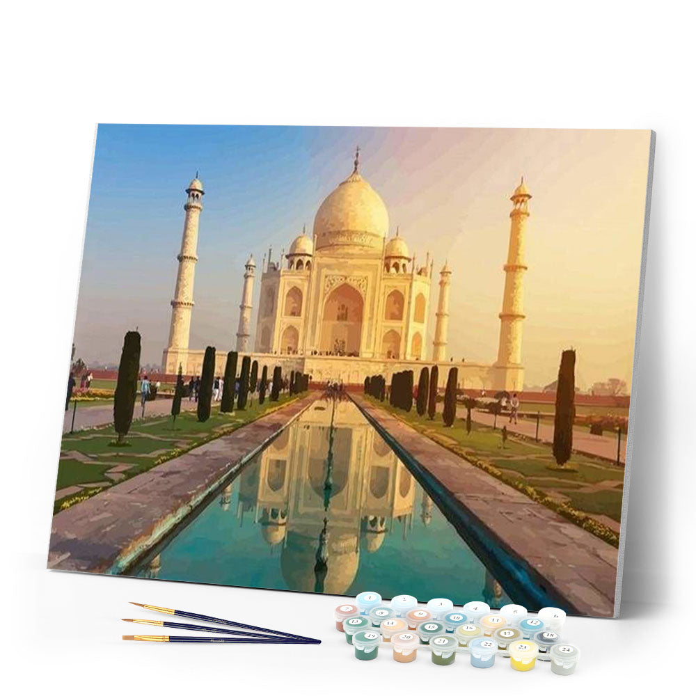 paint by numbers | Taj Mahal | advanced cities | FiguredArt