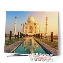 Load image into Gallery viewer, paint by numbers | Taj Mahal | advanced cities | FiguredArt