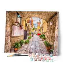 Load image into Gallery viewer, paint by numbers | Continental alley | advanced cities | FiguredArt