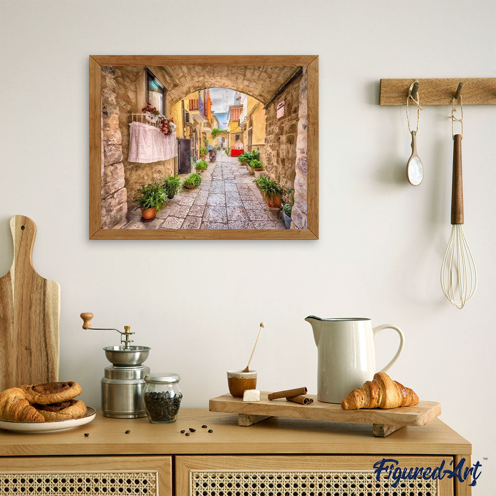 paint by numbers | Continental alley | advanced cities | FiguredArt