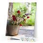 paint by numbers | Flowerpot | advanced flowers | FiguredArt