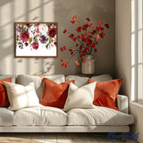 paint by numbers | Watercolor Flowers | flowers intermediate | FiguredArt
