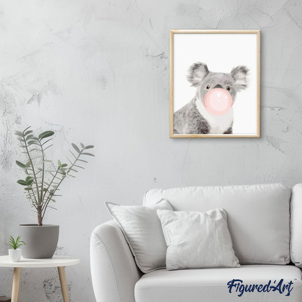 paint by numbers | Koala Bubble | animals easy | FiguredArt