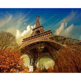 paint by numbers | Eiffel Tower in Fall | advanced cities | FiguredArt