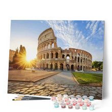 Load image into Gallery viewer, paint by numbers | Roman Amphitheater | advanced cities | FiguredArt