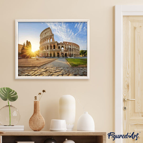 paint by numbers | Roman Amphitheater | advanced cities | FiguredArt