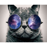 paint by numbers | Cat with Sunglasses | advanced animals cats | FiguredArt