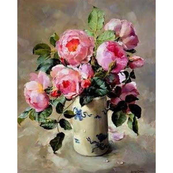 paint by numbers | Ancient Still Life | advanced flowers | FiguredArt