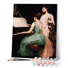 Load image into Gallery viewer, paint by numbers | Piano and Violin lesson | easy music | FiguredArt