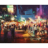 paint by numbers | Commercial Streets in The City | advanced cities | FiguredArt