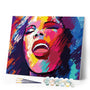 paint by numbers | Smile in Color | easy portrait | FiguredArt