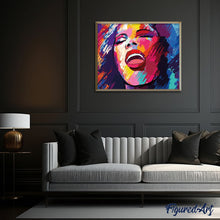 Load image into Gallery viewer, paint by numbers | Smile in Color | easy portrait | FiguredArt