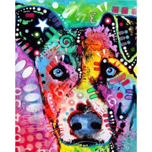 Load image into Gallery viewer, paint by numbers | Dog Fashion Color | advanced animals dogs Pop Art | FiguredArt