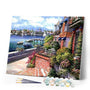 paint by numbers | Near the Port | advanced landscapes | FiguredArt
