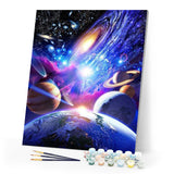 paint by numbers | Stellar Solar System | advanced landscapes | FiguredArt