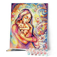Load image into Gallery viewer, paint by numbers | His mothers Arms | advanced romance | FiguredArt