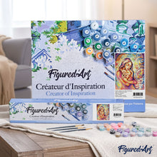 Load image into Gallery viewer, paint by numbers | His mothers Arms | advanced romance | FiguredArt