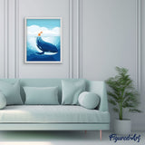 paint by numbers | Blue Whale | animals beginners easy fish kids | FiguredArt