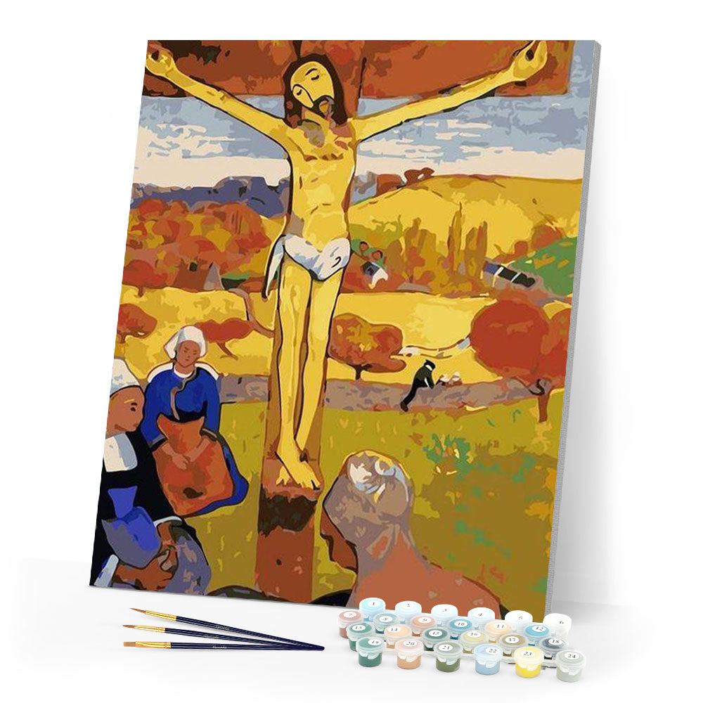 paint by numbers | Jesus on the Cross | intermediate new arrivals religion | FiguredArt