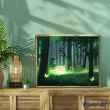 paint by numbers | Moons in the Forest | advanced forest landscapes new arrivals | FiguredArt